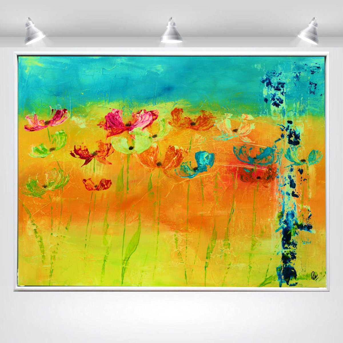  Blooming Light By Edelgard Schroer, 33 X 25, Artwork For Sale On Artfinder