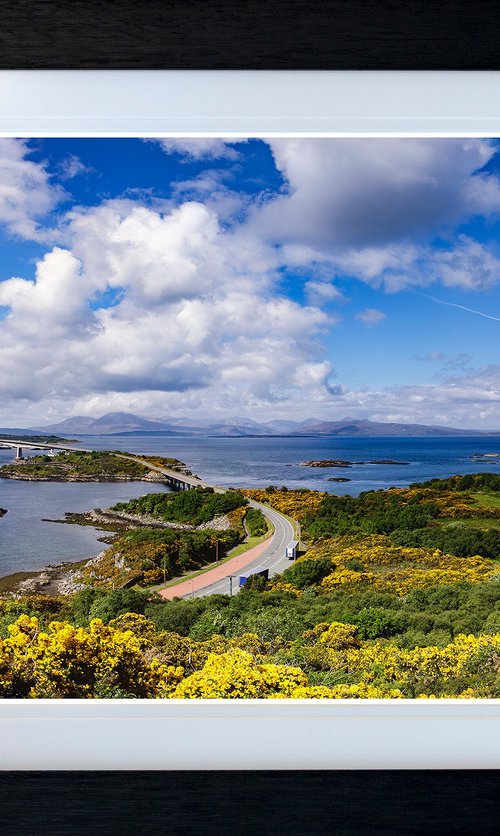 Isle of Skye Bridge - Kyle of Lochalsh Western Scottish Highlands by Michael McHugh