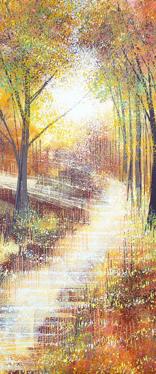 Autumn Forest Trees #5 by Marc Todd