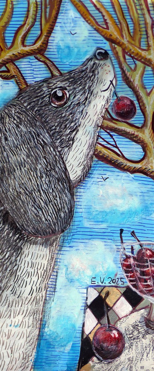 Cherry Moment by Elizabeth Vlasova