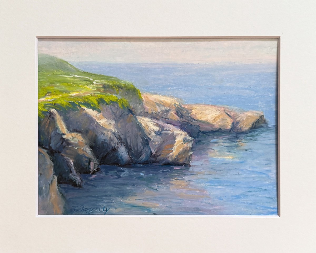 Garrapata Coast Cliffs by Tatyana Fogarty