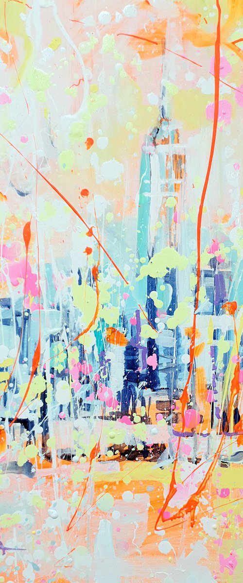 Manhattan's sunshine by Marta Zawadzka