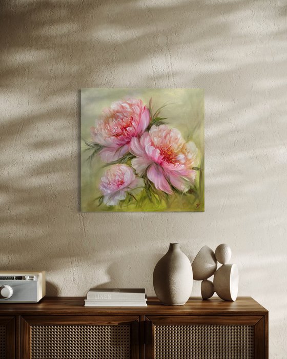 Magic peonies series - Petals of Tenderness