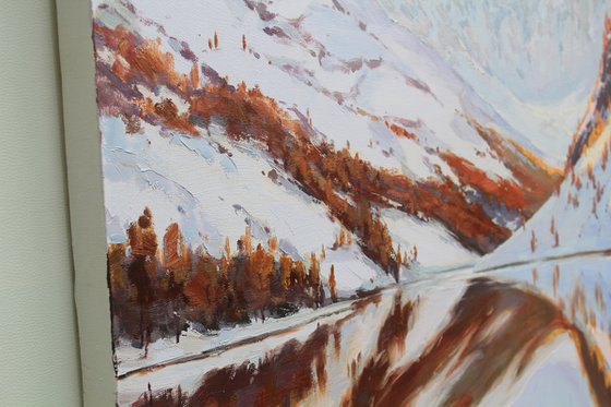 In the rays of the winter sun