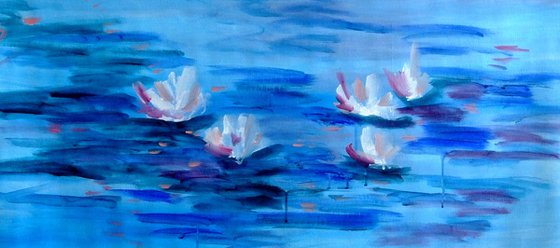 Lilies on the Pond #02