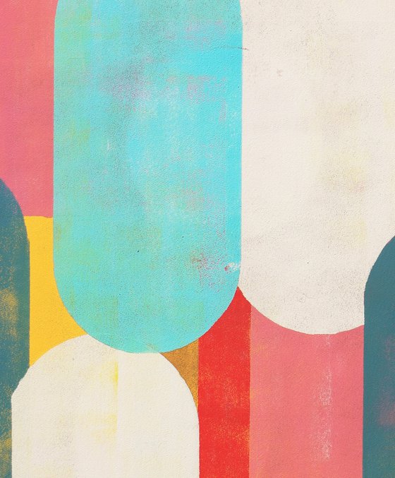 Traffic Pink Landscape