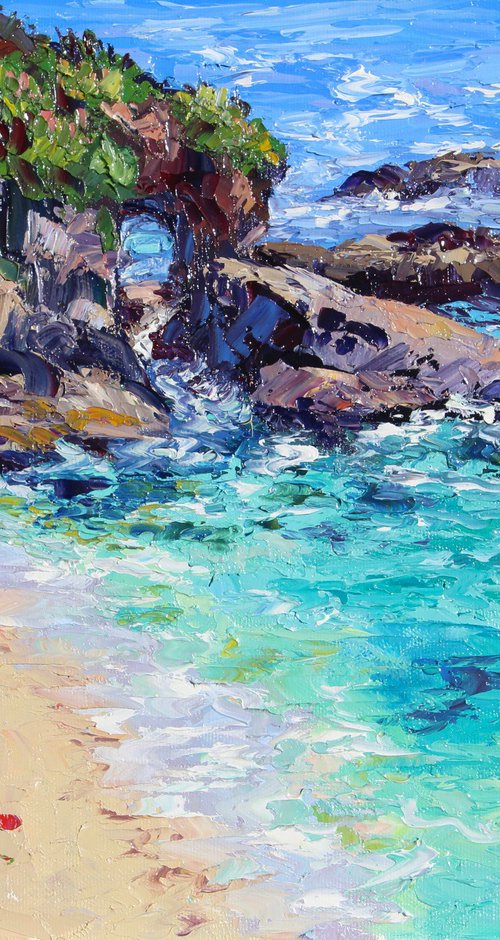 Montage Laguna Seascape by Kristen Olson Stone