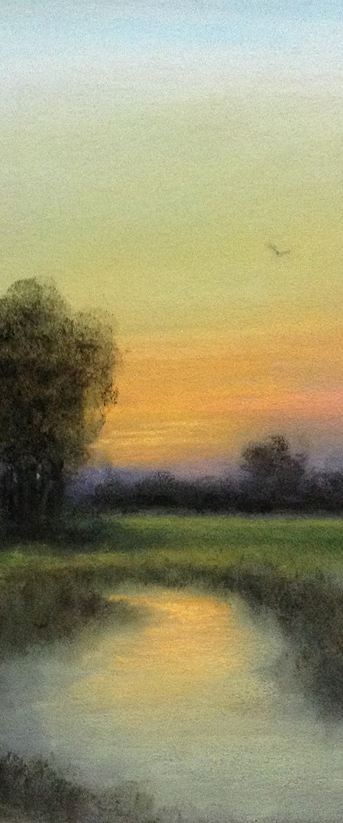 Summer Dusk by Tatiana Roulin