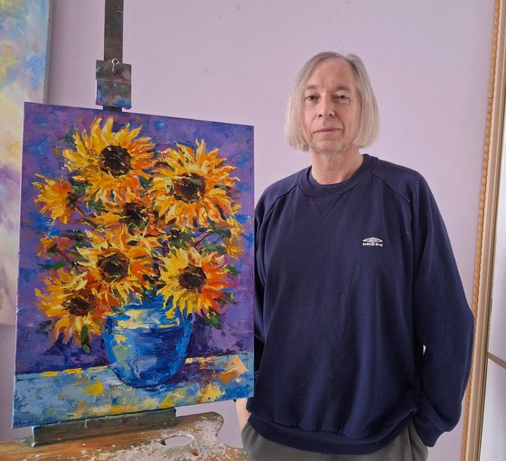 Warmth in the Azure Vase