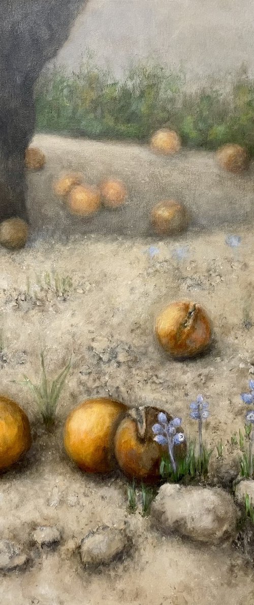 Beneath the orange tree by Miri Baruch