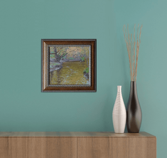 The Ponomarka River in April