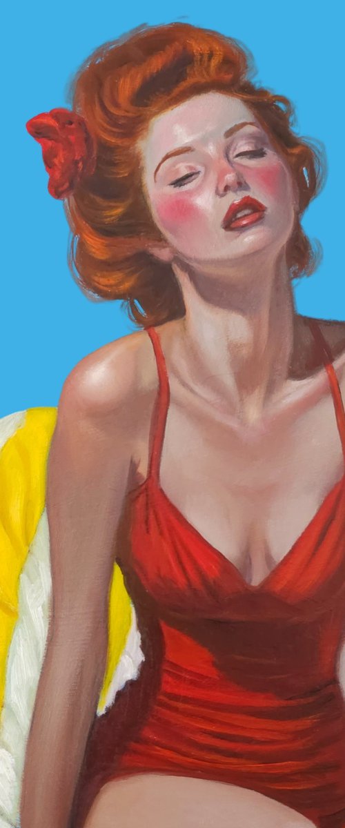 Saint Rémy Ruby by Ellisa Hague