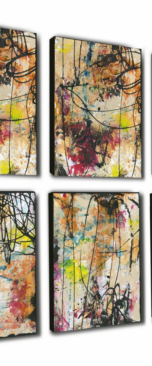 Raw Lust Collection - Textural Abstract Paintings by Kathy Morton Stanion by Kathy Morton Stanion