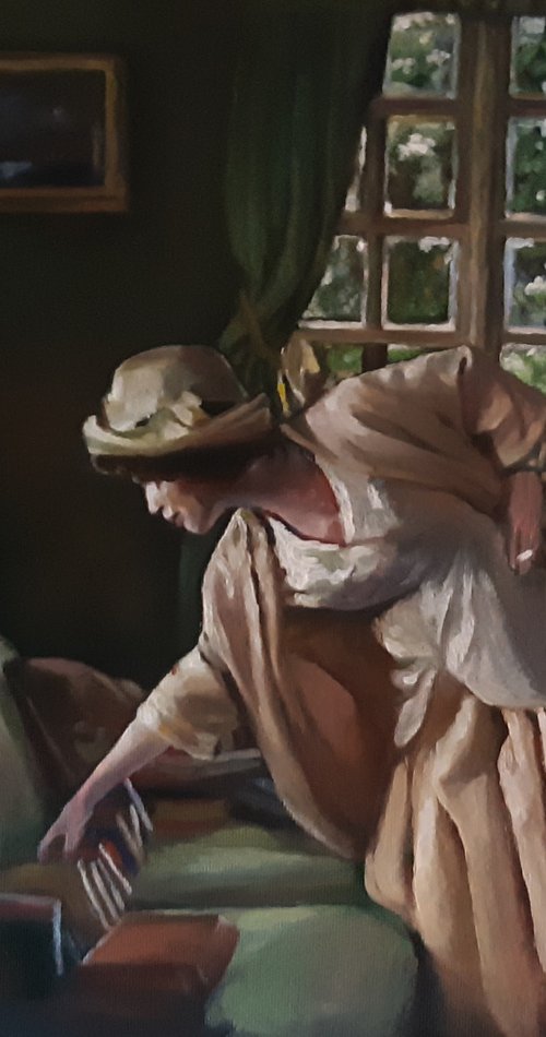 woman in the room by Viktória Déri