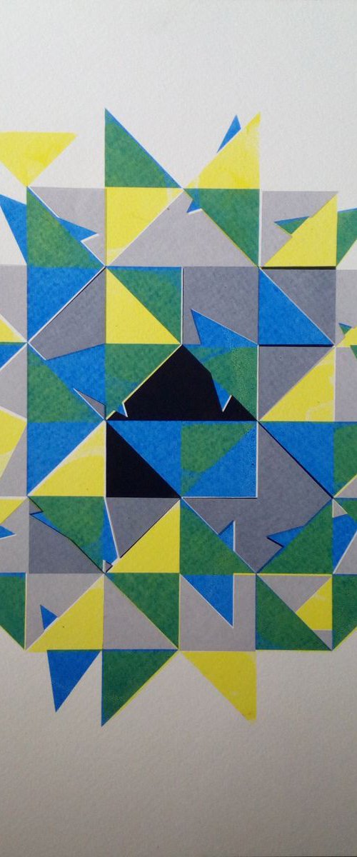 triangle composition II by Sara Radosavljevic