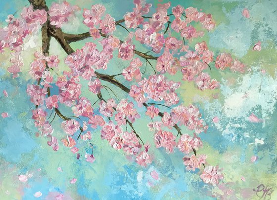 Blossom in the Wind no1