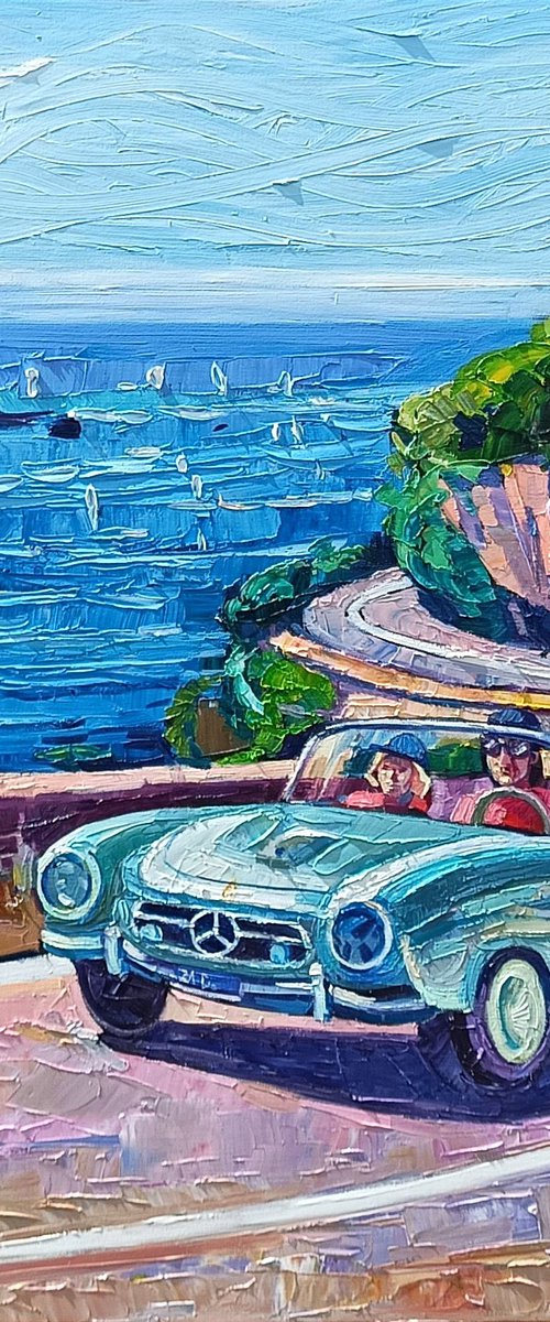 Mille miglia 7 / Sorrento Roads by Vanya Georgieva