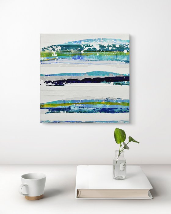 Aqua 13 - Featured Painting