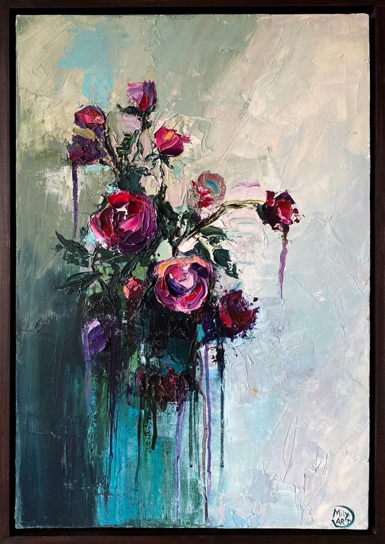 Flowing Roses III – Rose Bouquet