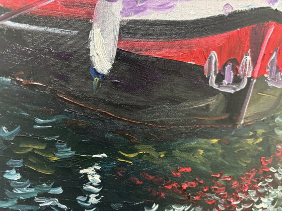The Houseboat on the Canal