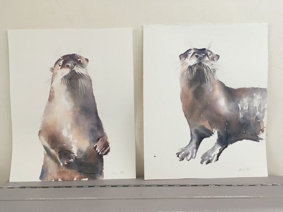 Otter Painting “There”