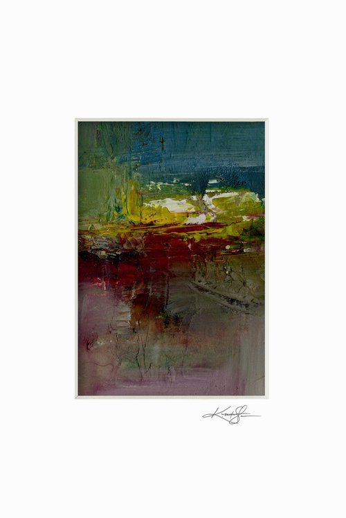 Oil Abstraction 281 by Kathy Morton Stanion