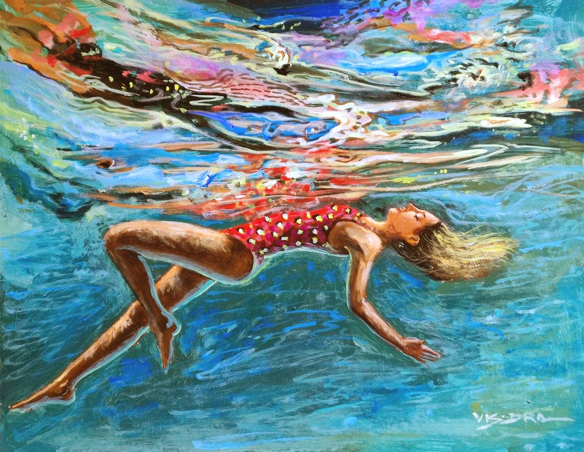 Girl swimming51 by Vishalandra Dakur