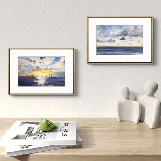 Eternal Horizons (Diptych)