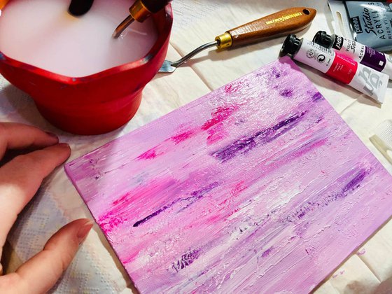 Purple waves
