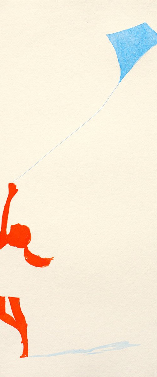 Kite play 1 by Carlos Martín