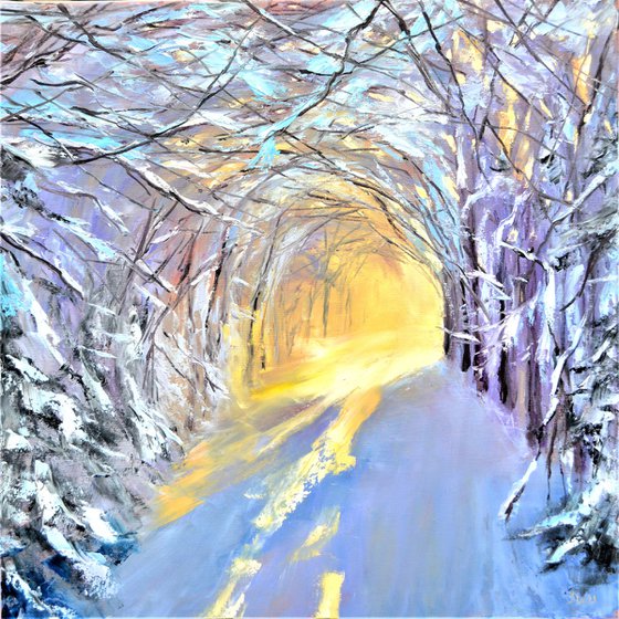 Snow alley