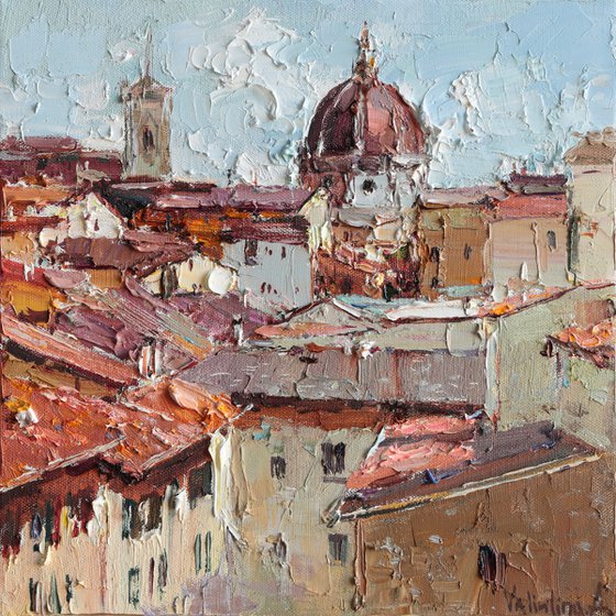 Rooftops of Florence, Italy