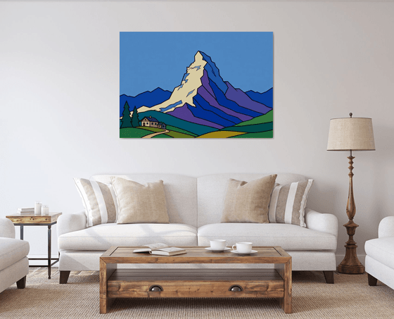 Matterhorn in Blue #20