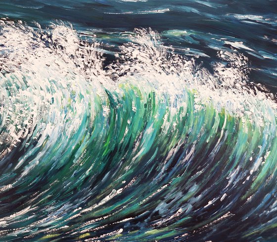 Seascape Breaking Waves XL 1