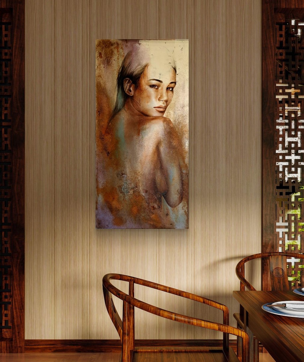 Lisa By Fabien Petillion, 20 X 39, Artwork For Sale On Artfinder