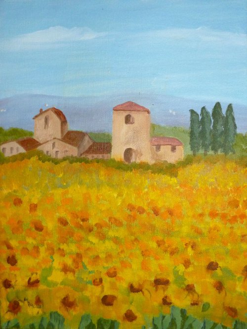 Tuscan Countryside by Maddalena Pacini