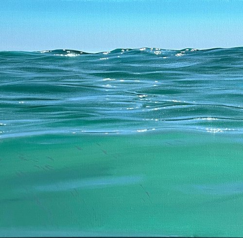 Reflection of A Blue Sky by Eva Volf