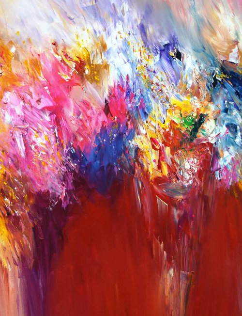 Red Inspirations L 1 by Peter Nottrott