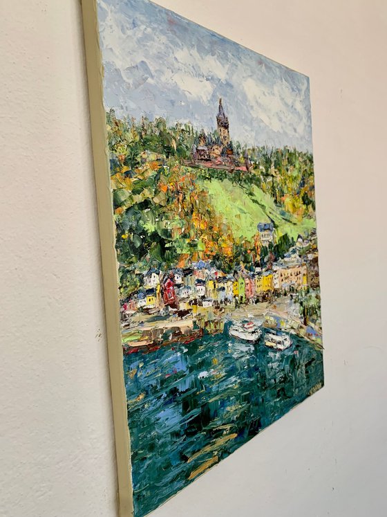 Town of Cochem on the Moselle