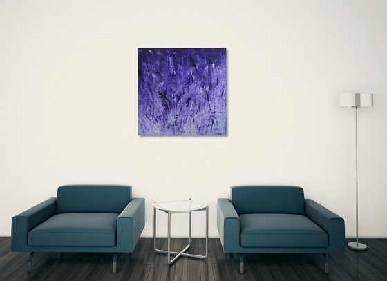 Purple Is The New Orange (80 x 80 cm) XL (32 x 32 inches)