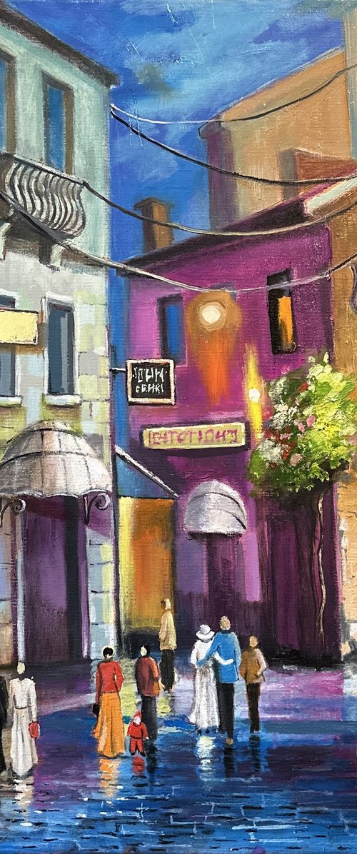 Latin Quarter - Paris Old Town by Reneta Isin