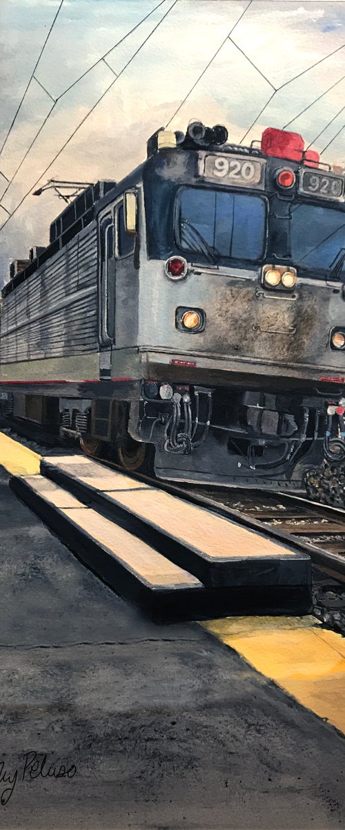 Train from Temple University by Catherine Peluso