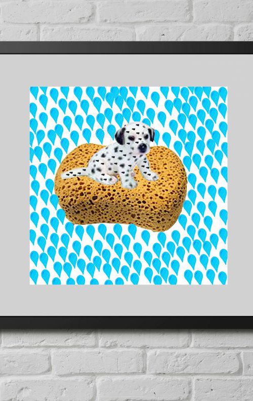 Sponge puppy by Artworks by Rina Mualem