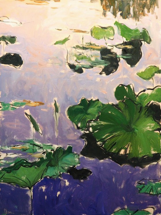 Lotus leaves