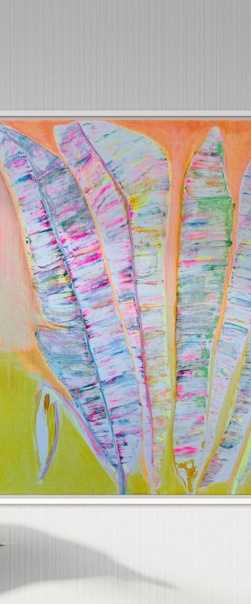 'Rainbow Palms At Sundown' by Kathryn Sillince