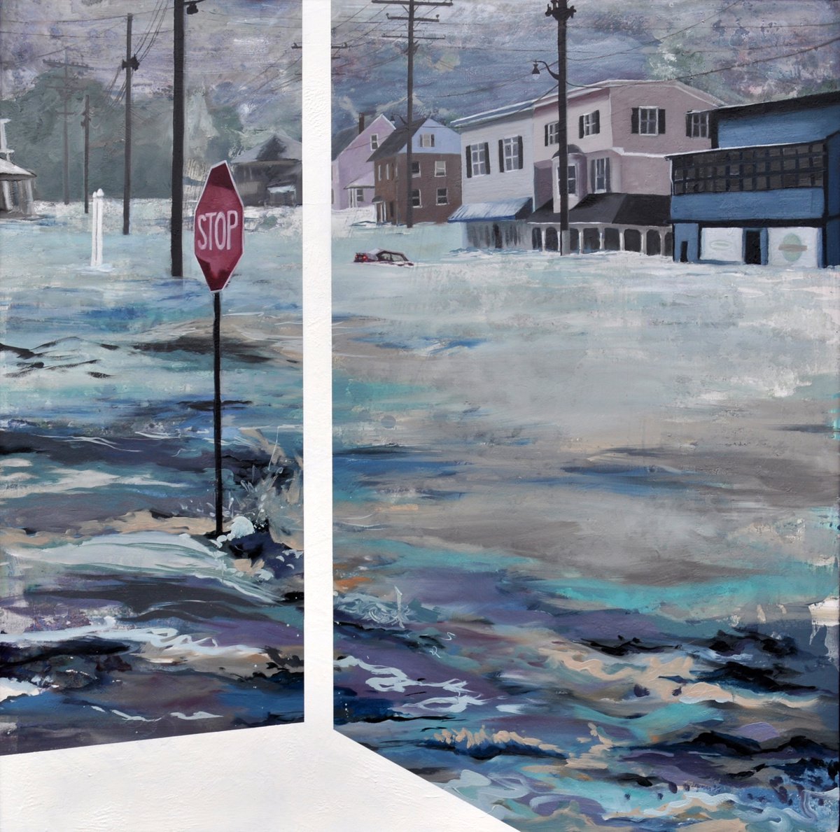 Whole Town Underwater by Leah Lewman Laird