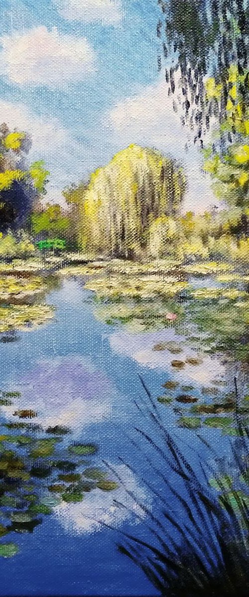 Pond in Giverny 3 by Oleh Rak