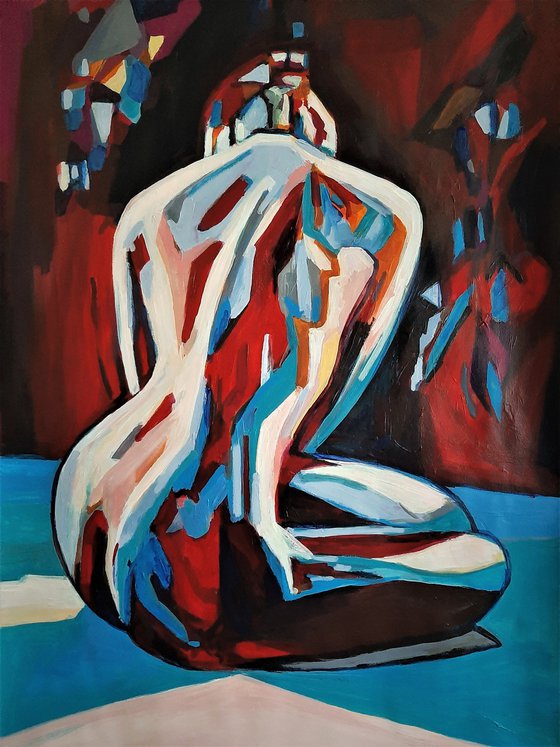 Nude # 1 / 101 x 72 cm