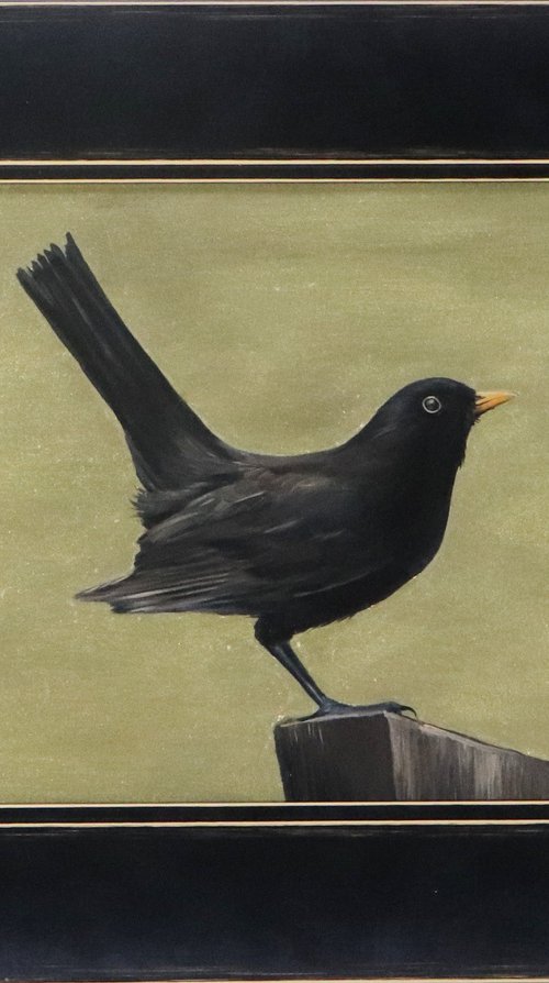 Blackbird in Gold by Alex Jabore