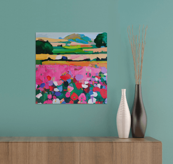 Pink Poppy Fields